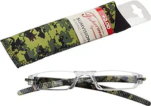 Camo reading glasses sales