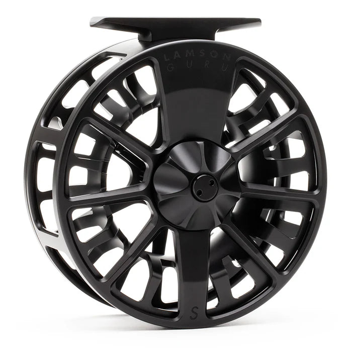 Lamson Guru S HD Fly Reel Blackout / 5+