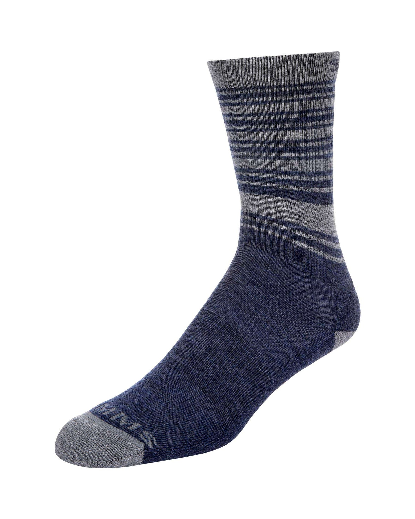 Simms Merino Lightweight Hiker Sock - Admiral Blue,XL