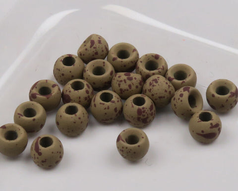 Hareline Dubbin Mottled Tactical Tungsten Beads