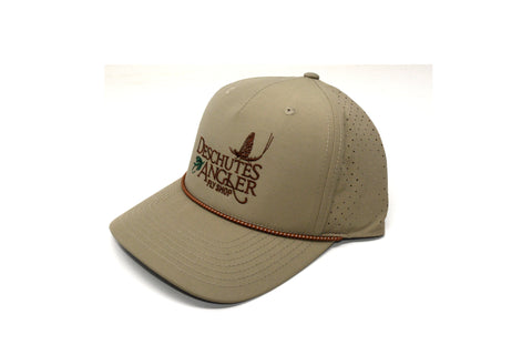 Deschutes Angler Fly Shop Logo Hat - Rope Hat