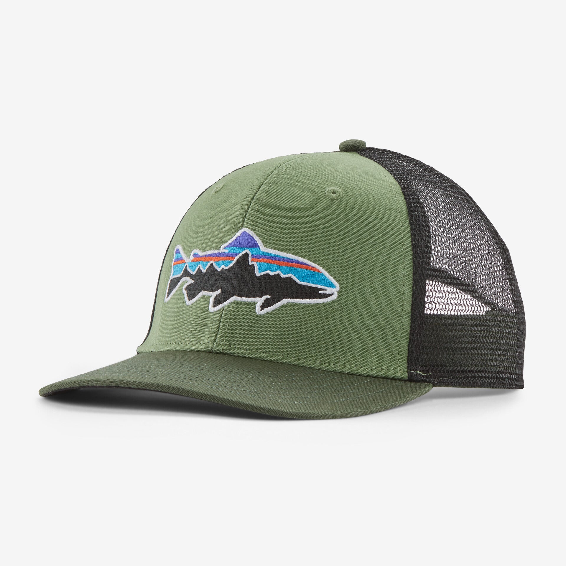 Patagonia バギーズブリマー ハットFitz Roy Trout S/M Patagonia Fitz Roy Trout Trucker Hat– Deschutes Angler Fly Shop
