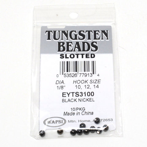 Wapsi Tungsten Slotted Beads