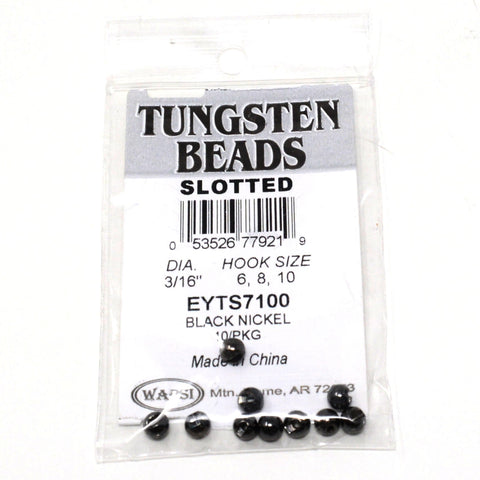 Wapsi Tungsten Slotted Beads