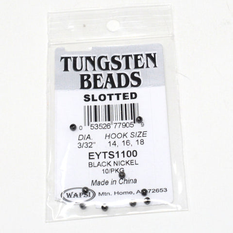 Wapsi Tungsten Slotted Beads