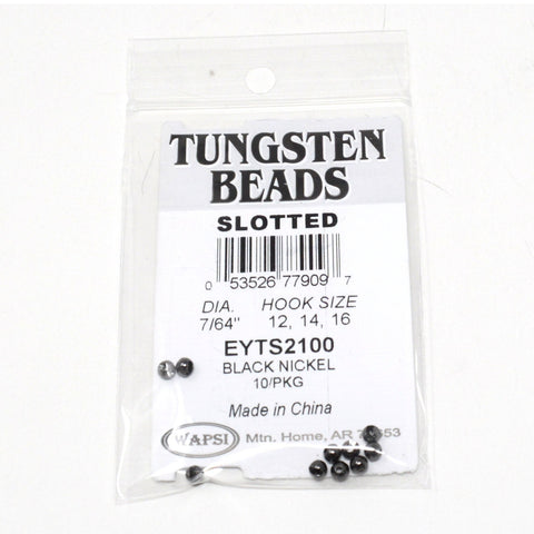 Wapsi Tungsten Slotted Beads