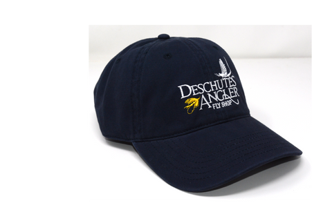 Deschutes Angler Fly Shop Logo Hat - 326 Cotton Twill
