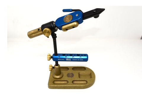 Regal Revolution Vise with Regular Jaws and Bronze Pocket Base