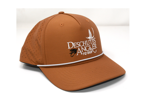 Deschutes Angler Fly Shop Logo Hat - Rope Hat 355