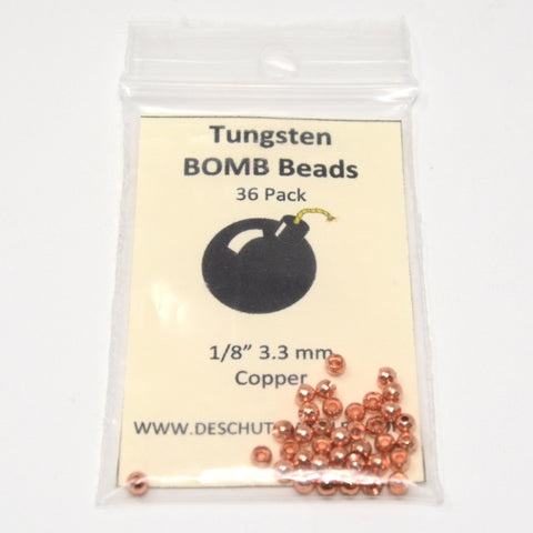Tungsten Bomb Beads (Deschutes Angler)
