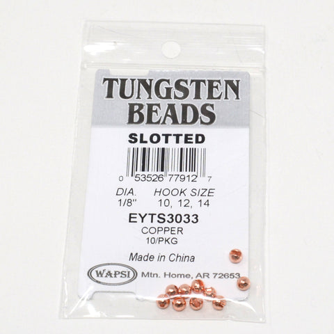 Wapsi Tungsten Slotted Beads