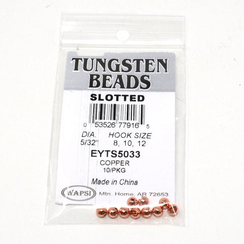 Wapsi Tungsten Slotted Beads