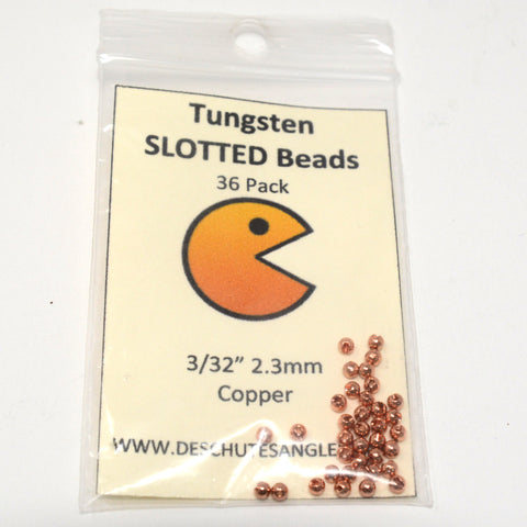 Tungsten Slotted Beads (Deschutes Angler)