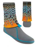 Korkers DeYoung Brown Flank Sock - I-Drain Neoprene Guard Sock