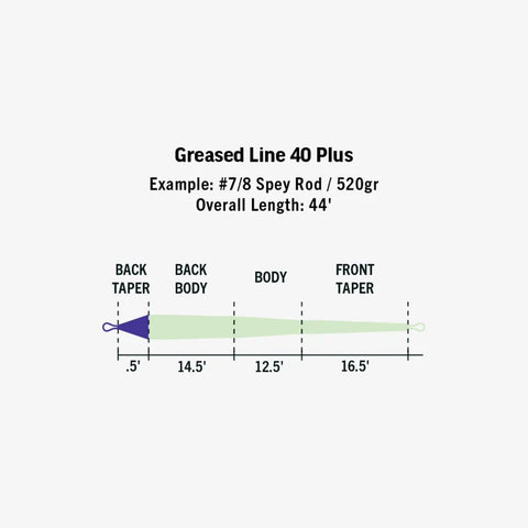 Rio Elite Greased Line 40 +