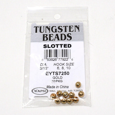 Wapsi Tungsten Slotted Beads