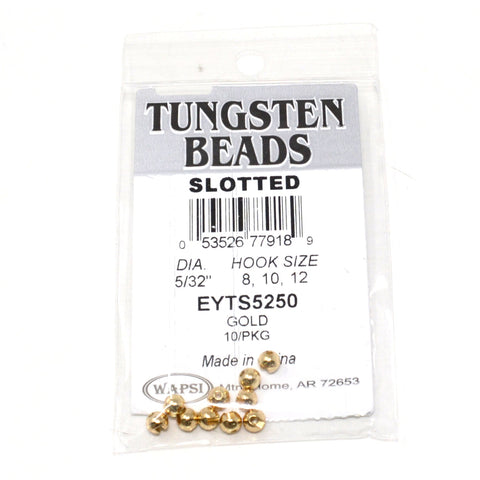 Wapsi Tungsten Slotted Beads