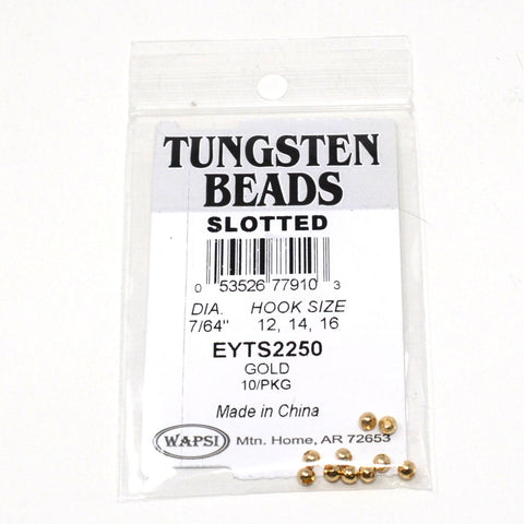 Wapsi Tungsten Slotted Beads