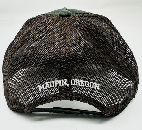 Deschutes Angler Fly Shop Logo Hat - 112WH Hawthorne