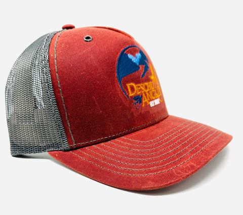 Deschutes Angler Fly Shop Logo Hat - 112WH Hawthorne