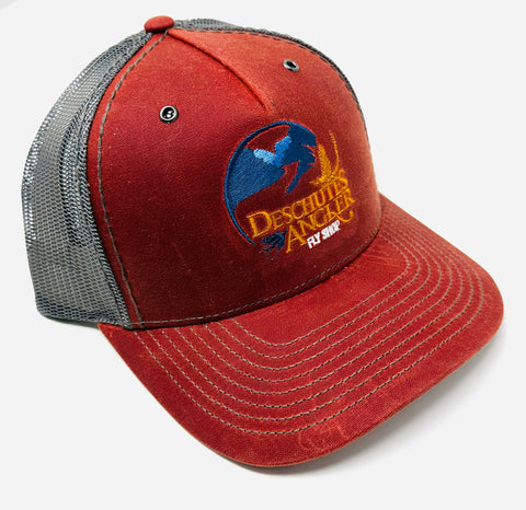 Deschutes Angler Fly Shop Logo Hat - 112WH Hawthorne