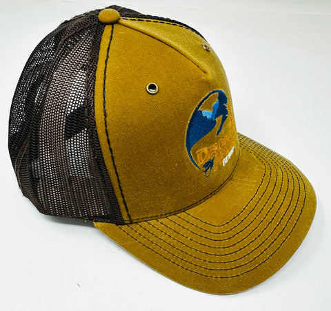 Deschutes Angler Fly Shop Logo Hat - 112WH Hawthorne