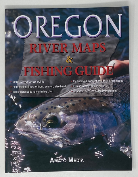 Oregon River Maps & Fishing Guide Book