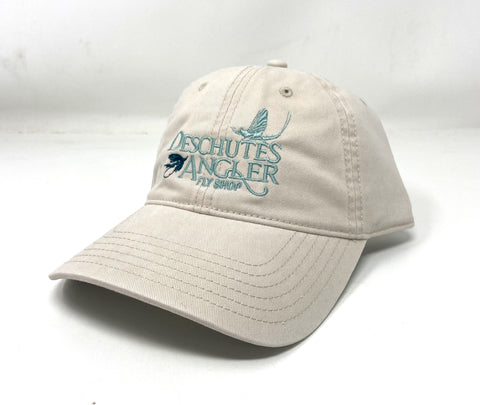 Deschutes Angler Fly Shop Logo Hat - 326 Cotton Twill