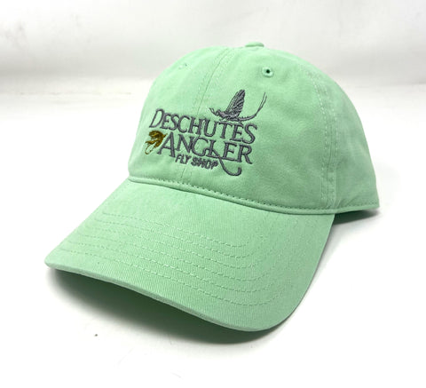 Deschutes Angler Fly Shop Logo Hat - 326 Cotton Twill