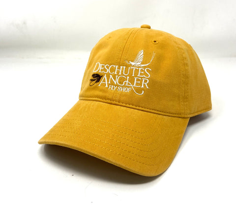 Deschutes Angler Fly Shop Logo Hat - 326 Cotton Twill
