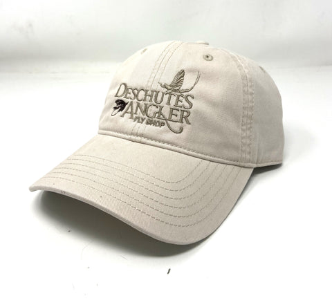 Deschutes Angler Fly Shop Logo Hat - 326 Cotton Twill