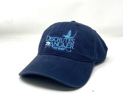 Deschutes Angler Fly Shop Logo Hat - 326 Cotton Twill