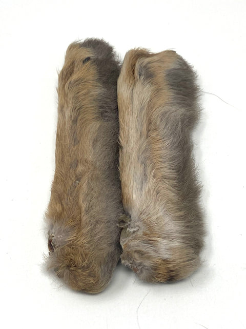 Hareline Dubbin Snowshoe Rabbit Feet