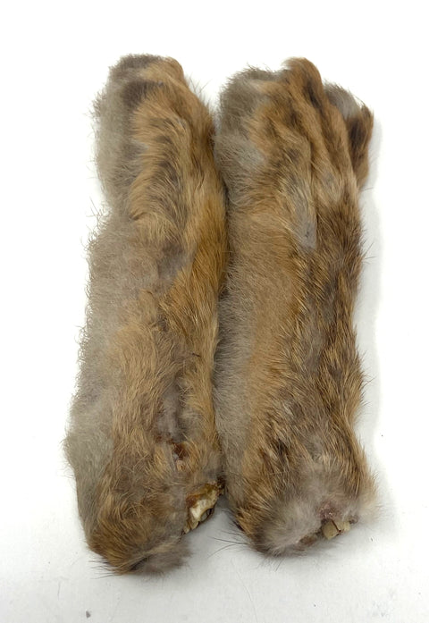 Hareline Dubbin Snowshoe Rabbit Feet