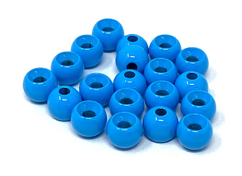 Aqua Tube Beads