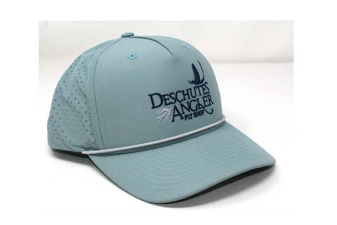 Deschutes Angler Fly Shop Logo Hat - Rope Hat 355