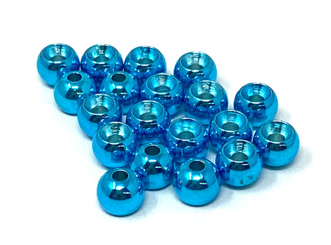 Aqua Tube Beads