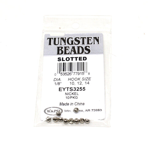 Wapsi Tungsten Slotted Beads