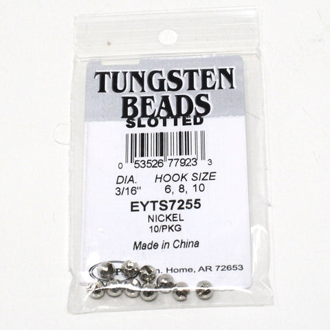 Wapsi Tungsten Slotted Beads