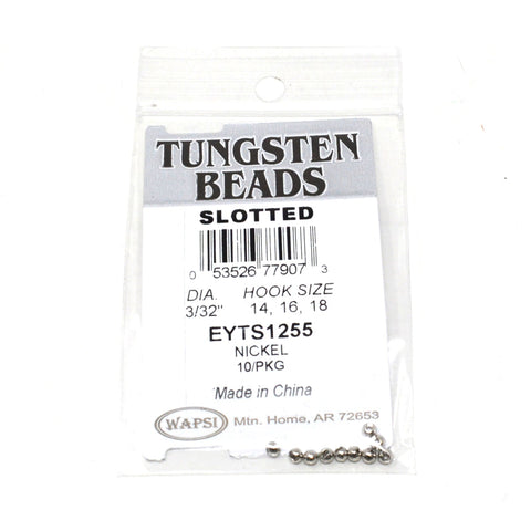 Wapsi Tungsten Slotted Beads