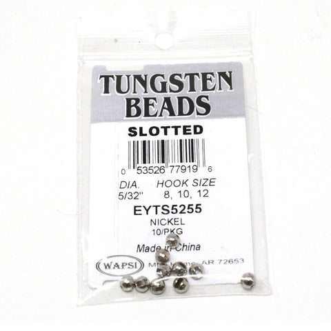 Wapsi Tungsten Slotted Beads