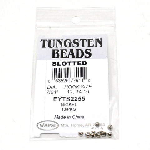Wapsi Tungsten Slotted Beads