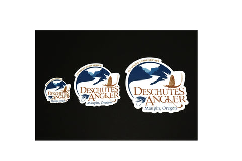 Deschutes Angler Logo Sticker