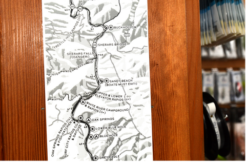 Blue Ribbon Map - Lower Deschutes