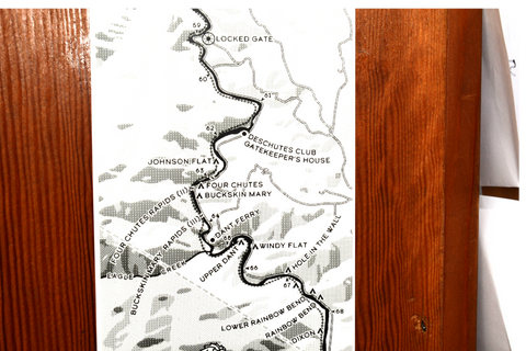 Blue Ribbon Map - Lower Deschutes