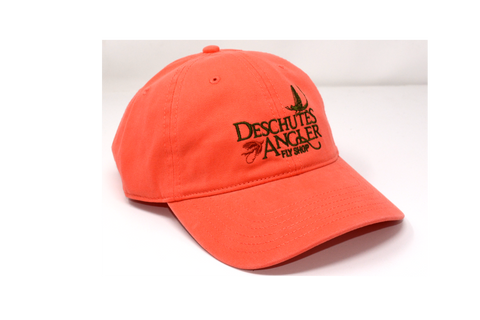 Deschutes Angler Fly Shop Logo Hat - 326 Cotton Twill