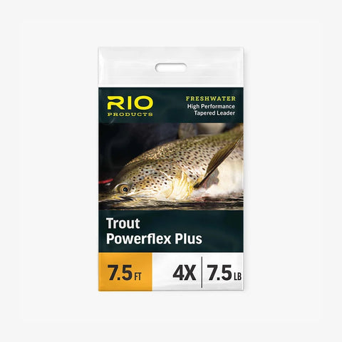 Rio Powerflex Plus Trout Leader - 3 Pack
