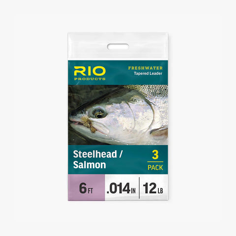 Rio Steelhead/Salmon Leaders - 3 Pack