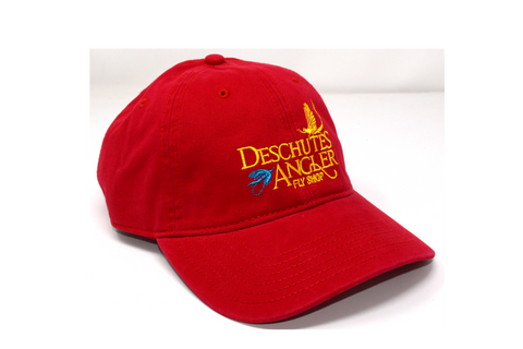 Deschutes Angler Fly Shop Logo Hat - 326 Cotton Twill