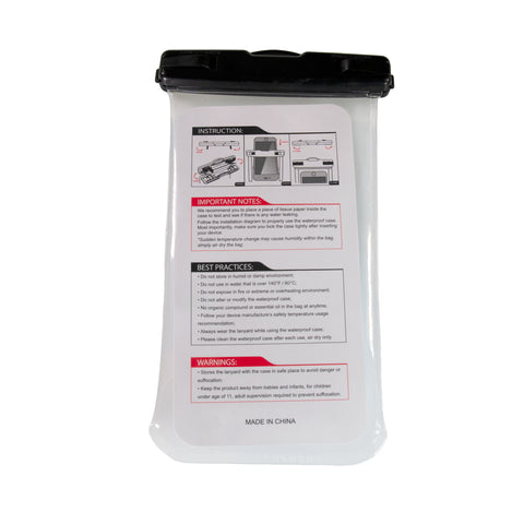 Deschutes Angler Logo Waterproof Phone Bag